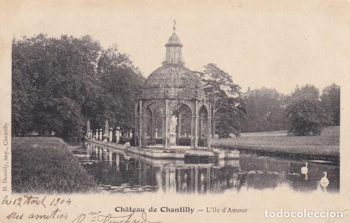 Postales: Ch&acirc;teau de Chantilly - L' Ile d' Amour