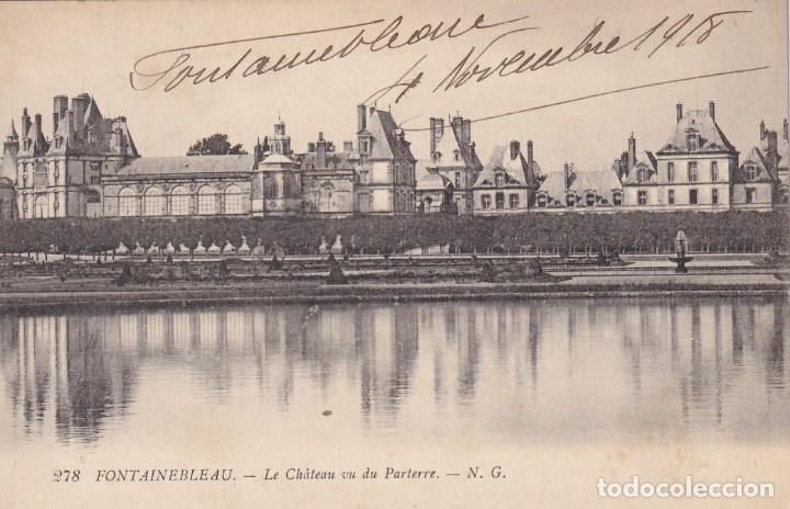 Postales: 278 Fontainebleau - Le Ch&acirc;teau vu du Parterre / N.G.