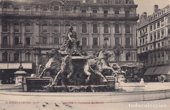 Postales: Lyon - Fontaine Bartholdi - Foto 1