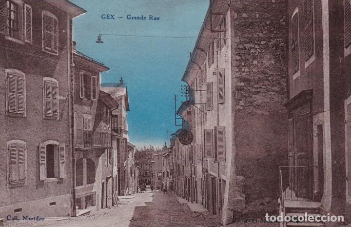 Postales: Gex - Grande Rue / Postal