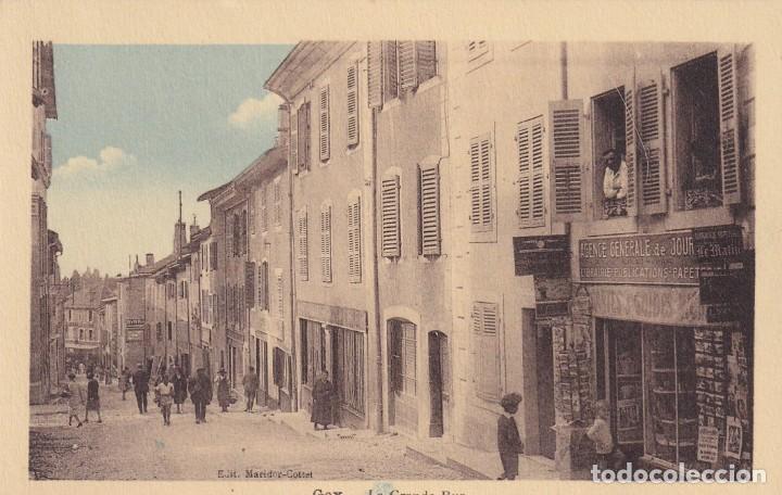 Postales: Gex - La Grande Rue / Postal