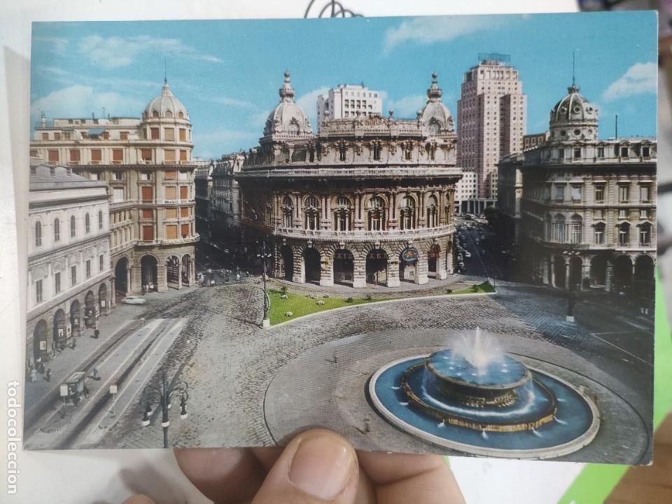 Postales: Postal GENOVA Plaza de Ferrari S/C