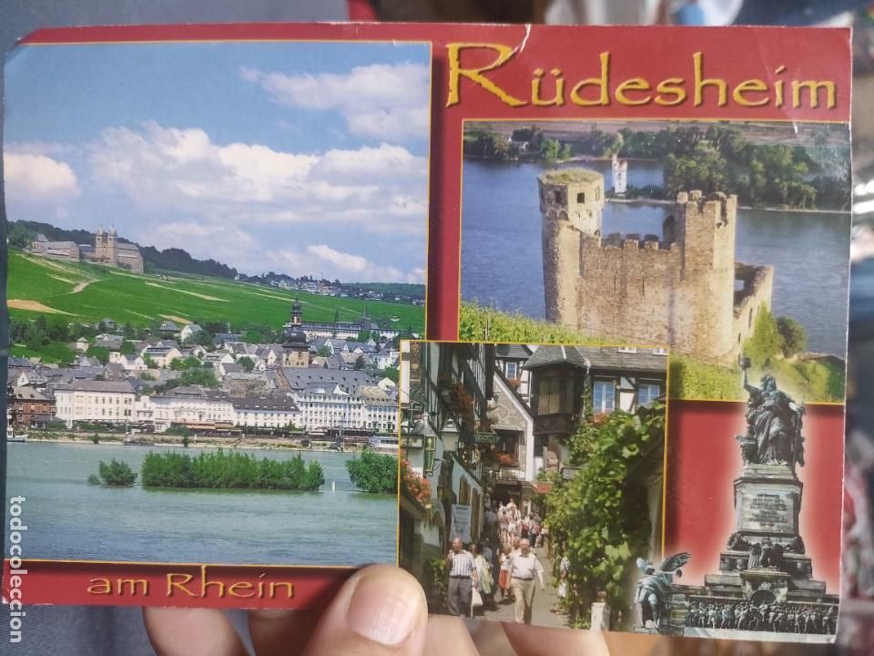 Postkarten: Postal RUDESHEIM Am Rhein estado muy regular