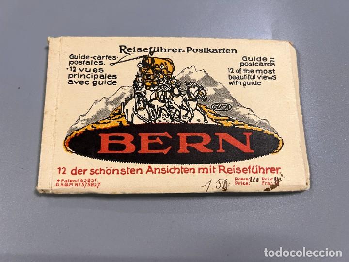 Postcards: BLOC DE 12 POSTALES. BERN- SUIZA. EDITION PHOT. FRANCO-SUISSE. 12 VISTAS PRINCIPALES CON GUIA.