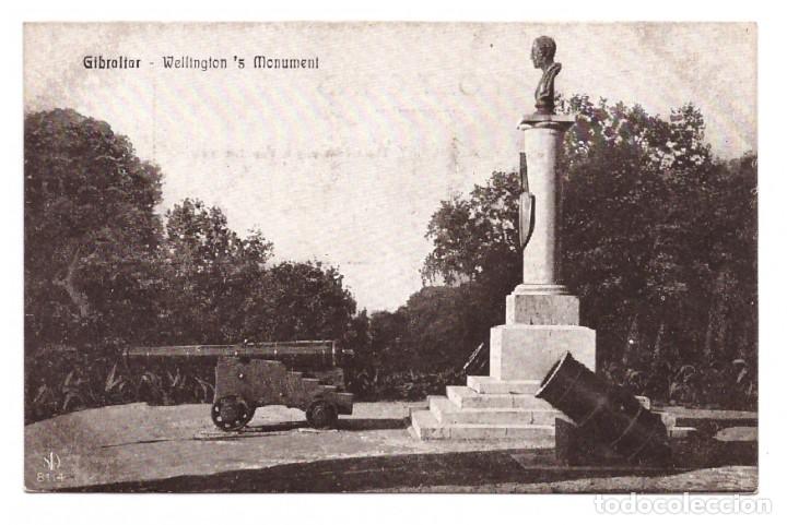 Postales: GIBRALTAR // WELLINGTONS MONUMENT - Foto 1
