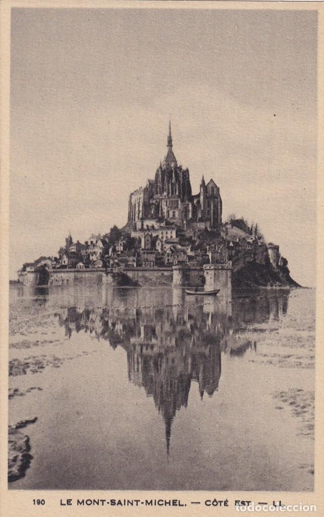 Cartes Postales: 190 Le Mont - Saint-Michel - C&ocirc;t&eacute; Est / Ll.