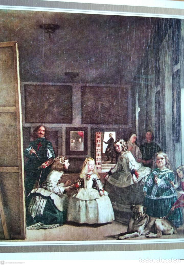 Postales: Las Meninas de Vel&aacute;zquez. 21 Museo del Prado. Escudo de Oro. Nueva. Color