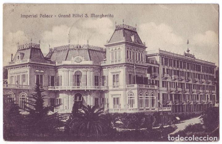 Postales: Italia: Santa Margherita Ligure. Imperial Palace. Grand Hotel Santa Margherita (1909)