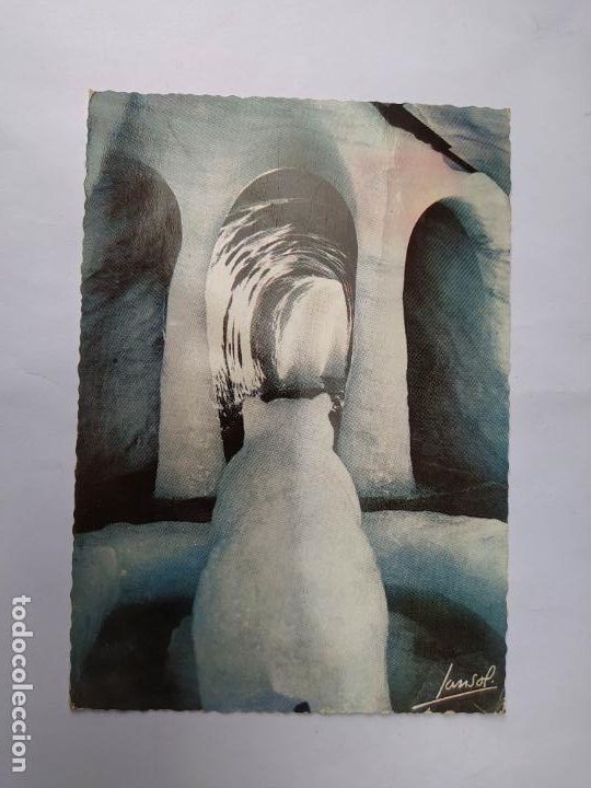 Postcards: POSTAL CHAMONIX LE MONTENVERS. LA GROTTE DE LA MER DE GLACE. TDKP20P