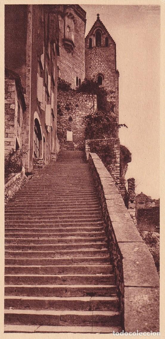 Cartoline: 4 Rocamadour - Le grand Escalier 216 marches