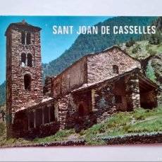 Postales: POSTAL - VALLES DE ANDORRA - SAN JUAN DE CASILLAS - IGLESIA ROMANICA - S/C. Lote 364710816