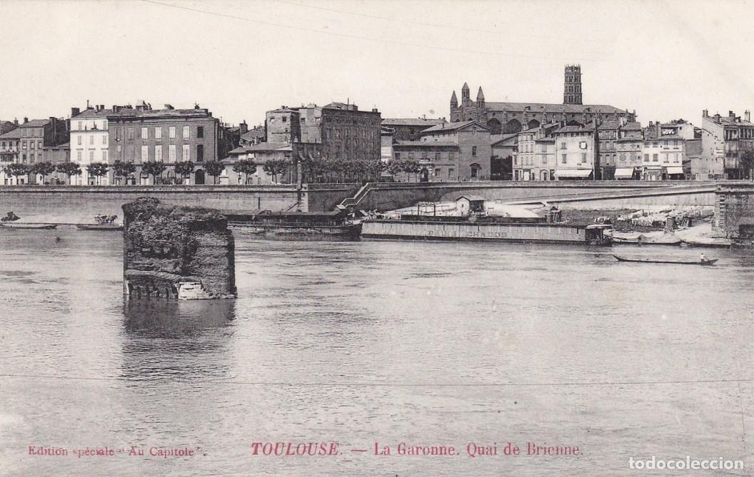 Postcards: Toulouse - La Garonne - Quai de Brienne