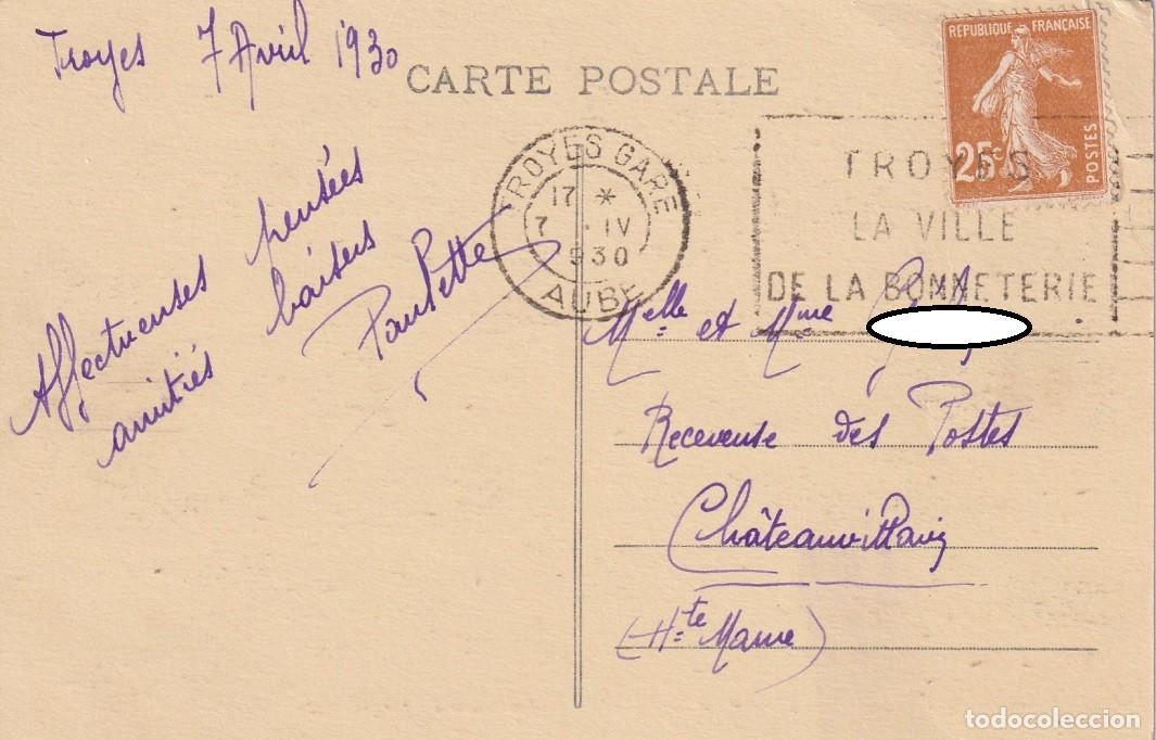 Postales: 44 Troyes - La Caisse d &Eacute;pargne - Foto 2