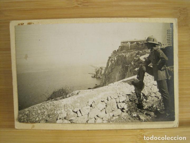Postales: GIBRALTAR-POSTAL PROTOTIPO ARCHIVO FOTOGRAFICO ROISIN-FOTO PEGADA-(97.358)
