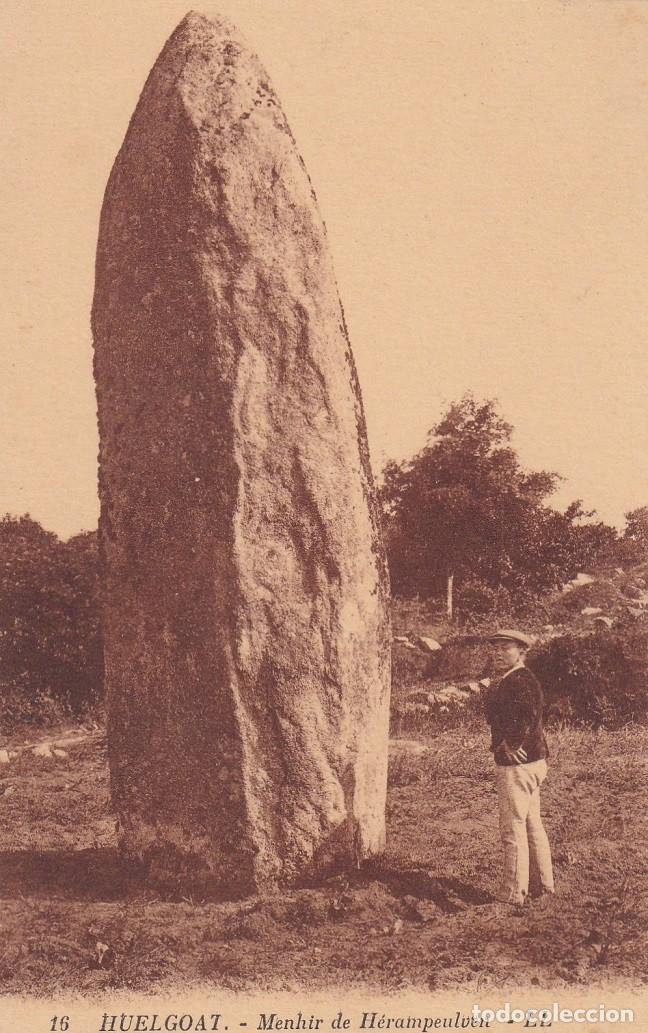 Cartes Postales: 16 Huelgoat - Menhir de H&eacute;rampeulven / Ll