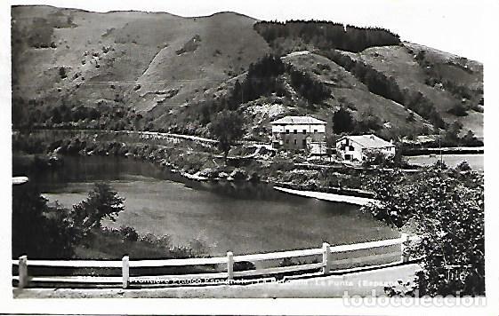 Postcards: BIRIATOU - FRONTI&Egrave;RE FRANCO ESPAGNOLE - LA BIDASOA - LA PUNTA - ED. TITO - CIRCULADA 1950