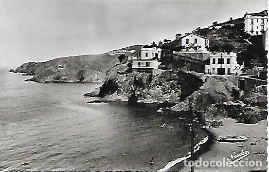 Postales: CERBERE - 2. LA PLAGE ET LE CAP - ED. NARBO - ESCRITA 1949