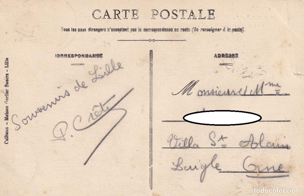 Postales: 46 Lille - La Porte de Paris - Vue d ensemble / E.C. - Foto 2