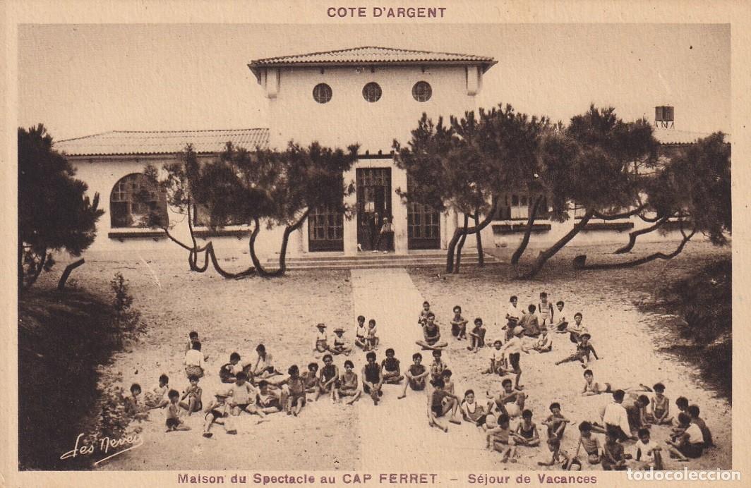 Postais: Cote d' Argent / Maison du Spectacle au Cap Ferret - S&eacute;jour de Vacances