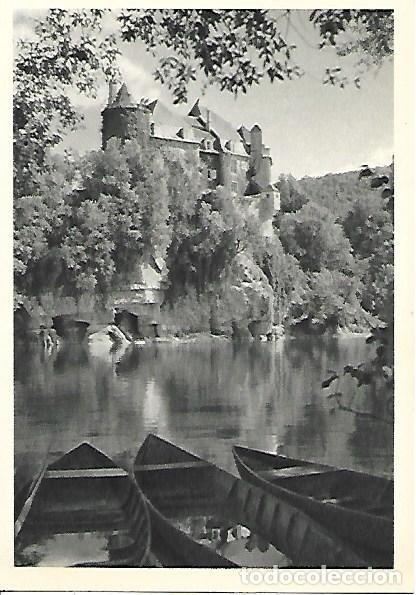 Postales: ENVIRONS DE SOUILLAC - 5. LES BORDS DE LA DORGOGNE - CH&Acirc;TEAU DE LA TREYNE - SIN CIRCULAR