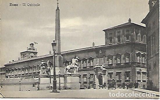 Postales: ROMA - IL QUIRINALE - SIN CIRCULAR - Foto 1