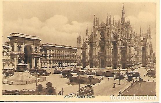Postales: MILANO - PIAZZA DUOMO - SIN CIRCULAR - Foto 1