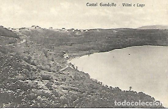 Postais: CASTEL GANDOLFO - VINILLI E LAGO - SIN CIRCULAR