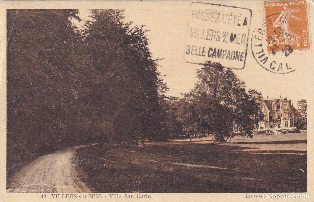 Postais: 42 Villers-sur-Mer - Villa San Carlo / Librairie Gu&eacute;rin
