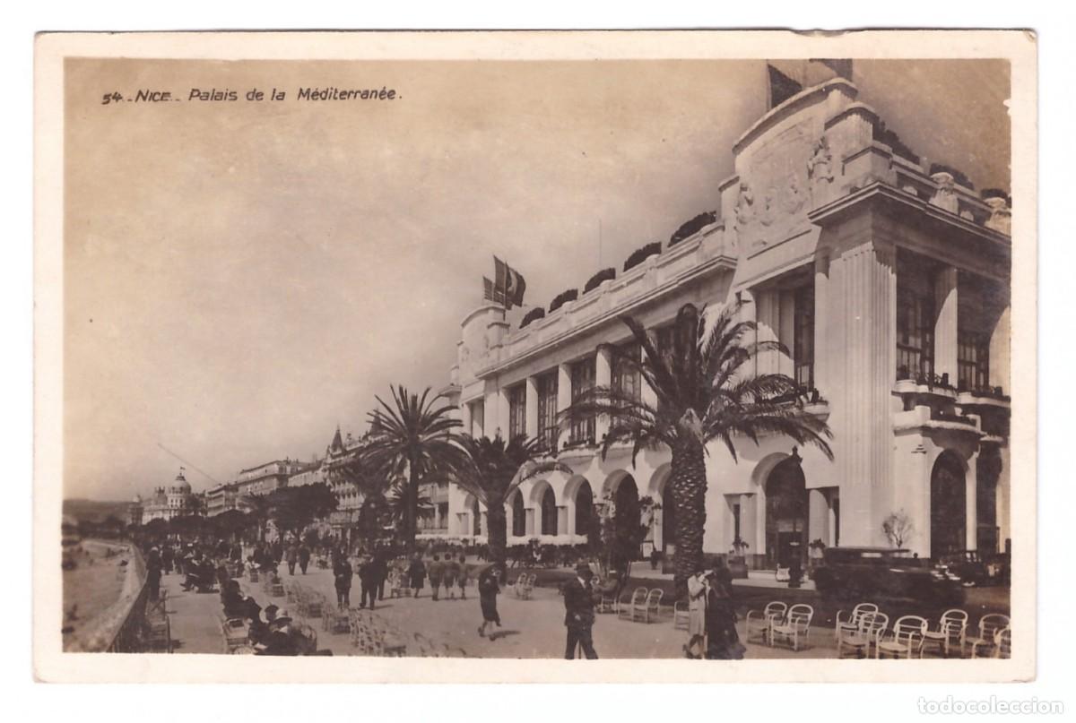 Postales: FRANCE // NICE // PALAIS DE LA M&Eacute;DITERRAN&Eacute;E - Foto 1