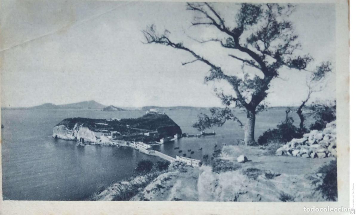 Cartoline: N&aacute;poles. Capo Posillipo-Nisida. Nueva. ,. Ver foto por doblez parte superior izquierda.