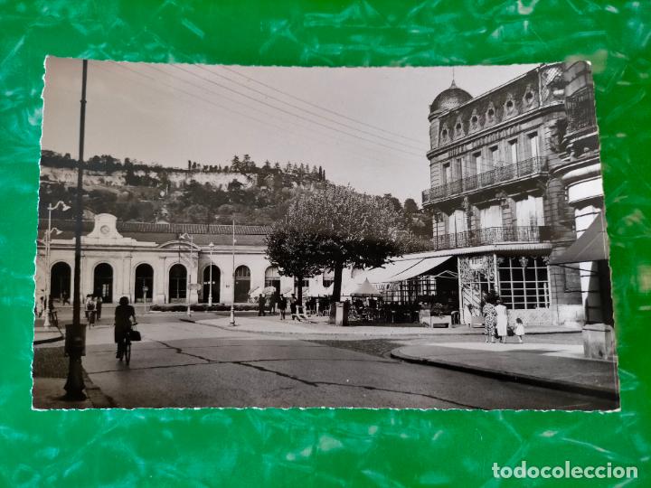 Cartoline: AGEN PLACE DE LA GARE FRANCE FOTOGRAF&Iacute;A BLANCO NEGRO TARJETA POSTAL ANTIGUA