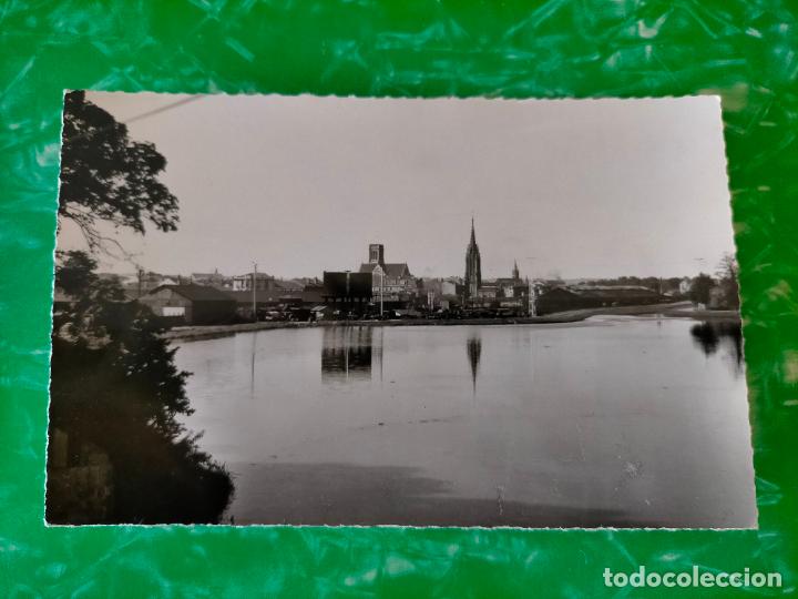 Cartes Postales: AGEN VUE SUR LA VILLE ET LE BASSIN DU CANAL FRANCE FOTOGRAF&Iacute;A BLANCO NEGRO TARJETA POSTAL ANTIGUA