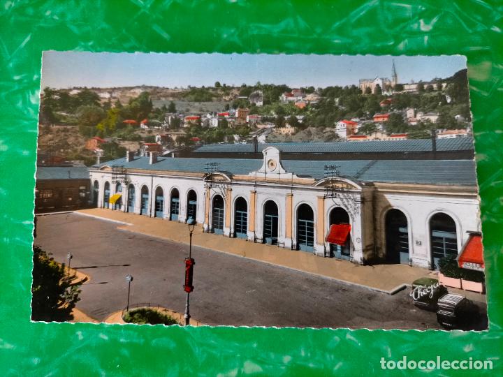 Cartoline: LOT-ET-GARONNE LA GARE ET COTEAU DE L'ERMITAGE AGEN FOTOGRAF&Iacute;A COLOR TARJETA POSTAL ANTIGUA
