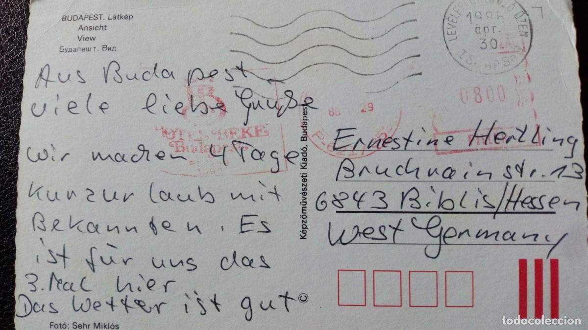Postales: POSTA) H&Uacute;NGARA, BUDAPEST - Foto 2