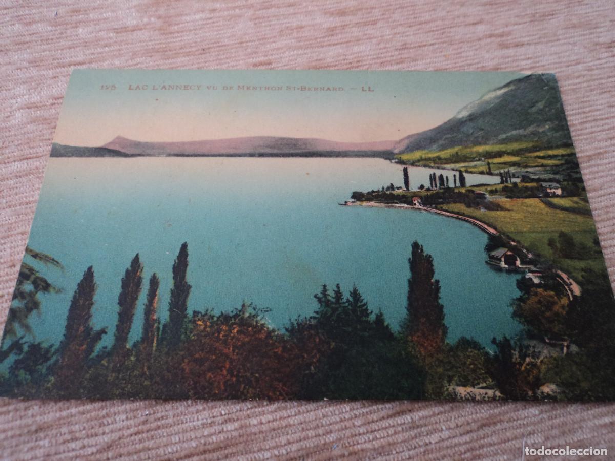 Postkarten: 125 lac l&acute;annecy vu de menthon st-bernard, ed. levy et neurdein