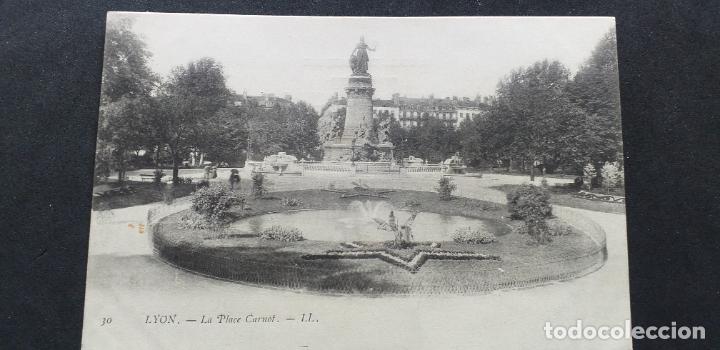 Postais: FRANCIA-V51-SXXII-140X90mm.-LYON-LA PLACE CARNOT