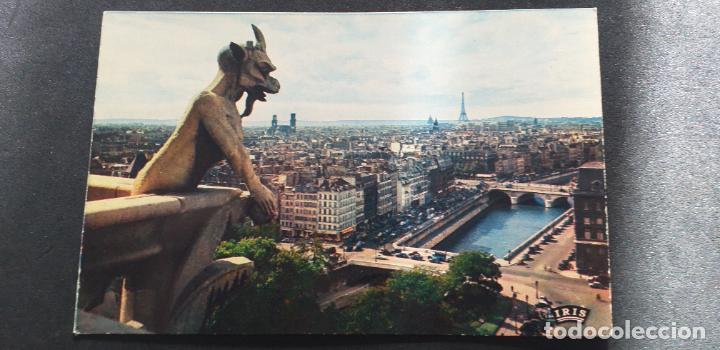 Postales: FRANCIA-V51-SXXII-140X90mm.-LE DIABLE,VUE DES TOURS DE NOTRE-DAME
