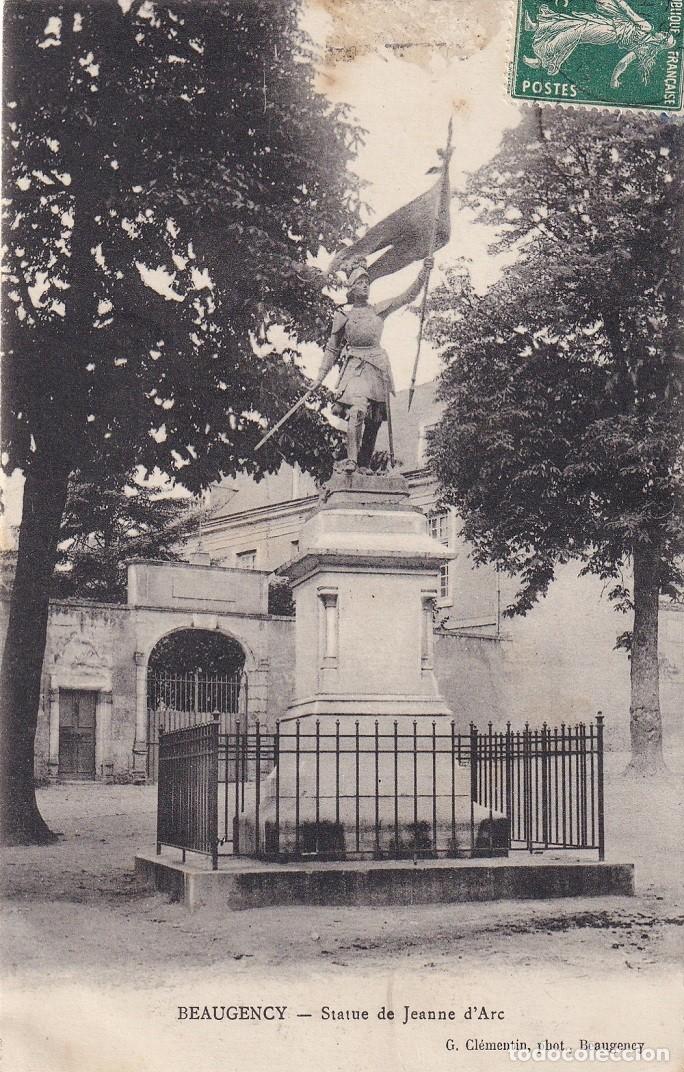Postales: Beaugency - Statue de Jeanne d' Arc