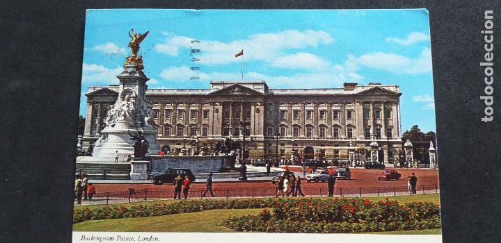 Postais: INGLATERRA-V51-SXXII-140X90mm.-BUCKINGHAM PALACE,LONDON-CIRCULADA