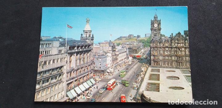 Postais: INGLATERRA-V51-SXXII-140X90mm.-PRINCES STREET AND CALTON HILL FROM THE SCOTT MONUMENT