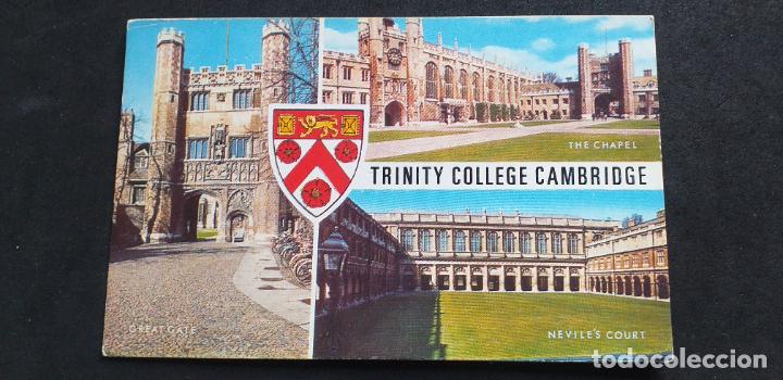 Postais: INGLATERRA-V51-SXXII-140X90mm.-TRINITY COLLEGE CAMBRIDGE