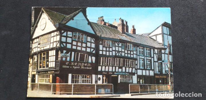 Postais: INGLATERRA-V51-SXXII-140X90mm.-OLD SHAMBLES MANCHESTER-CIRCULADA