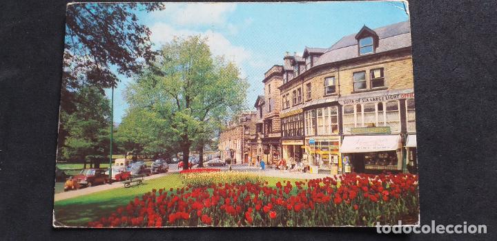 Postais: INGLATERRA-V51-SXXII-140X90mm.-MONTPELLIER GARDEN,HARROGATE-CIRCULADA