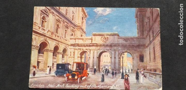 Postais: INGLATERRA-V51-SXXII-140X90mm.-LONDON-NEW ARCH LEADING OUT OF PARLIAMENT STREET