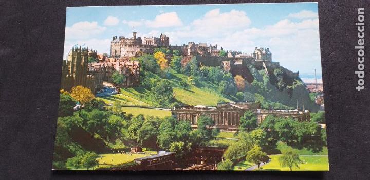 Postais: INGLATERRA-V51-SXXII-140X90mm.-THE CASTLE,EDINBURGH