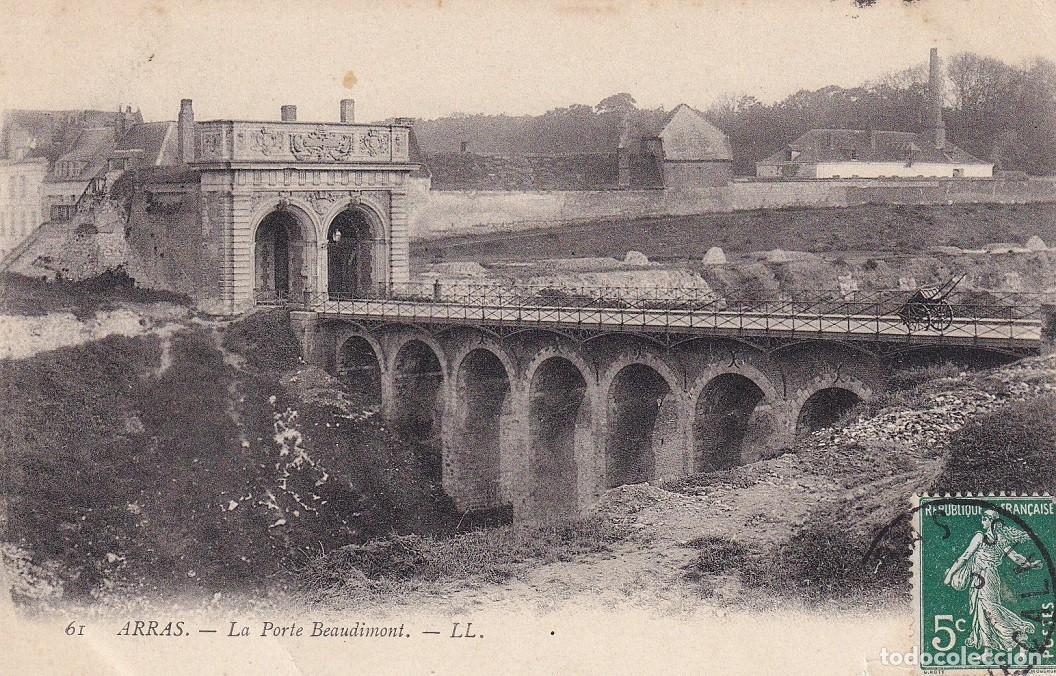 Postales: 61 Arras - La Porte Beaudimont / Ll. - Foto 1
