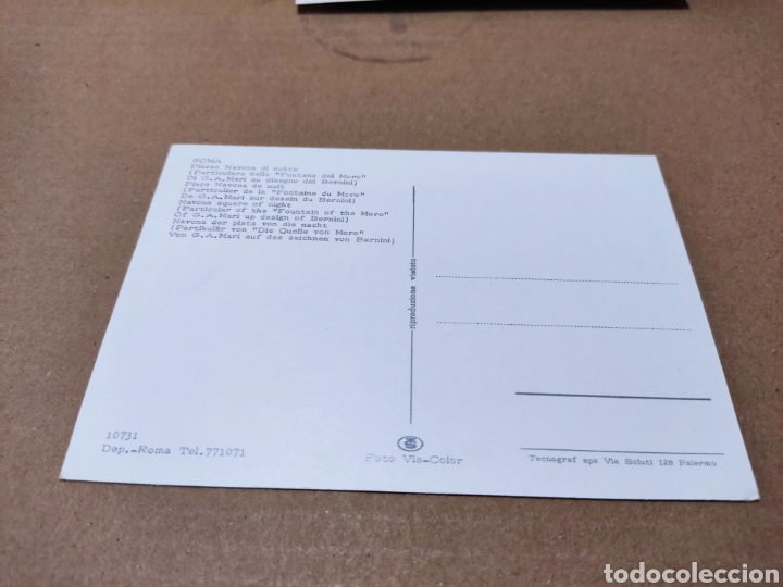Postales: Postal Roma fuente - Foto 2