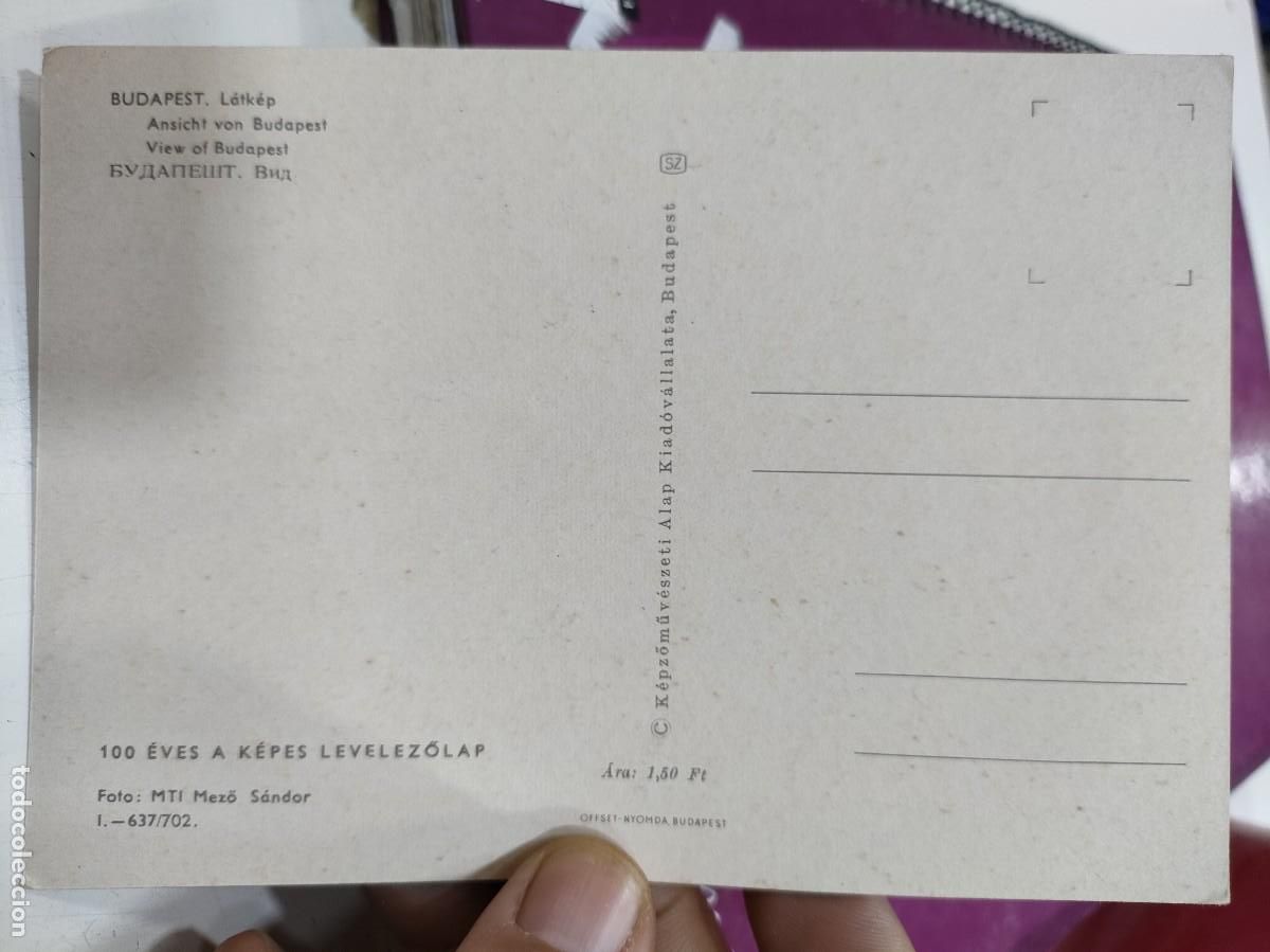 Postales: Postal BUDAPEST Latkep S/C - Foto 2