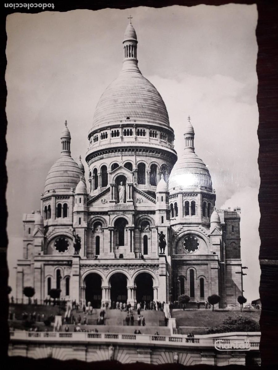 Postkarten: N&ordm; 43555 POSTAL PARIS BASILIQUE SU SACRE COEUR