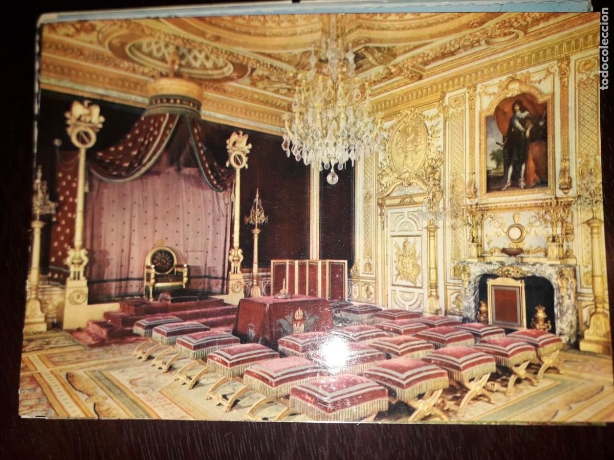 Postales: N&ordm; 43584 POSTAL CASTILLO DE FONTAINEBLEAU FRANCIA